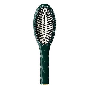 La Bonne Brosse - Cepillo pequeño L'Indispensable N°2 - Cuidado y brillo | Verde esmeralda