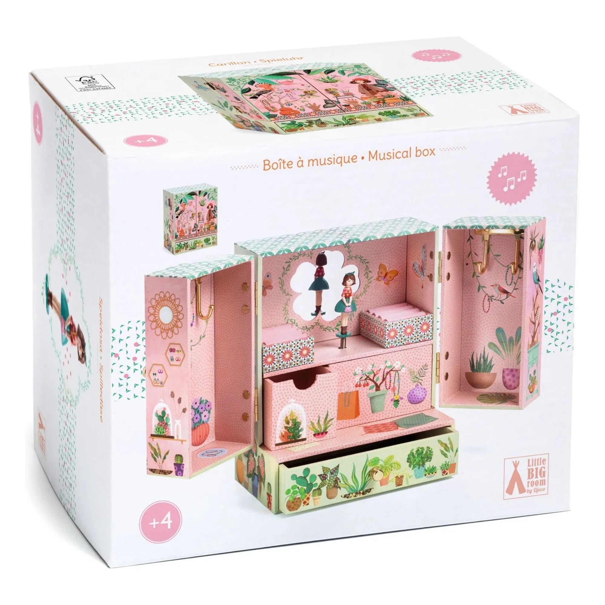 Caja de música Djeco - Jardin Secret