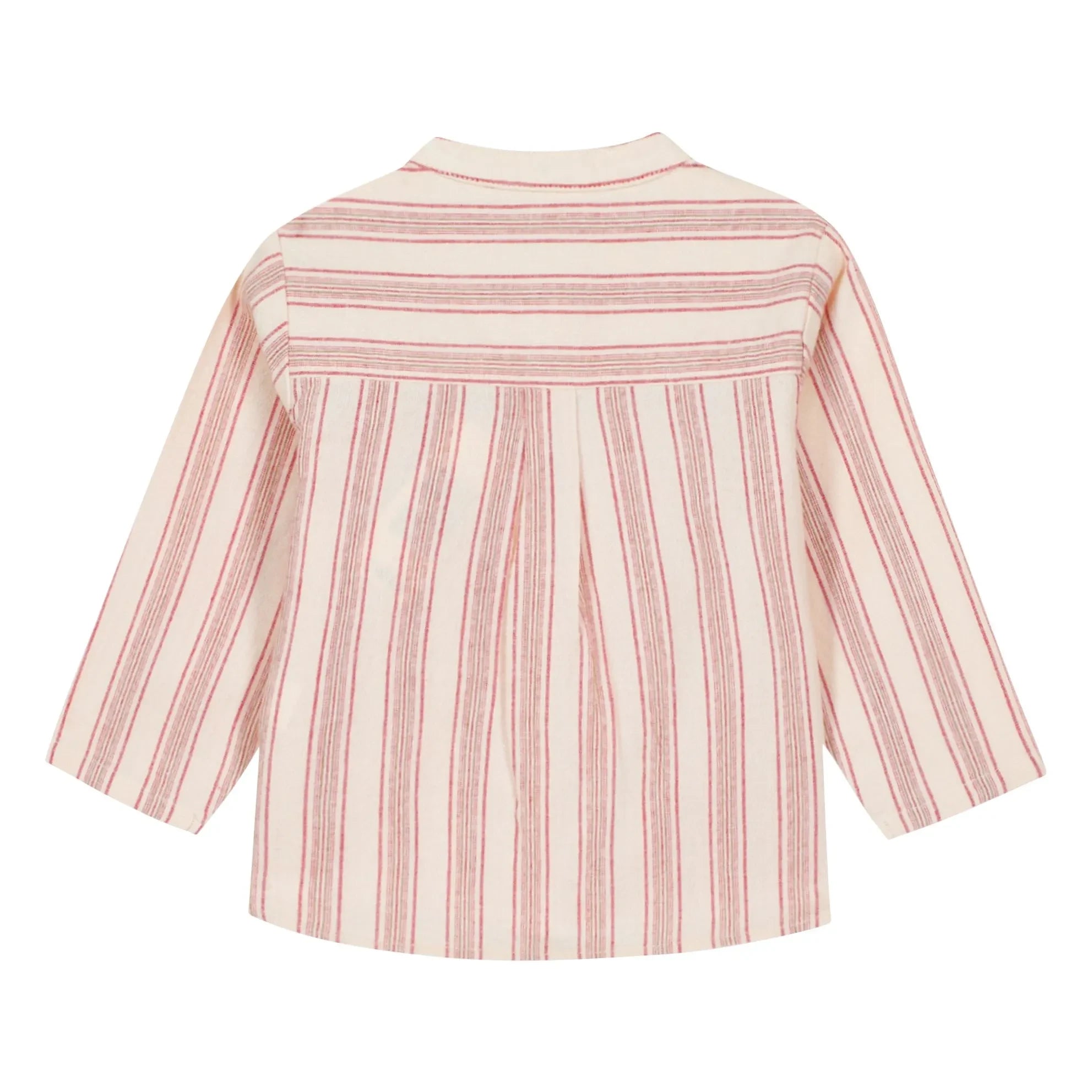 Bonton - Camisa de bebé a rayas | Crema