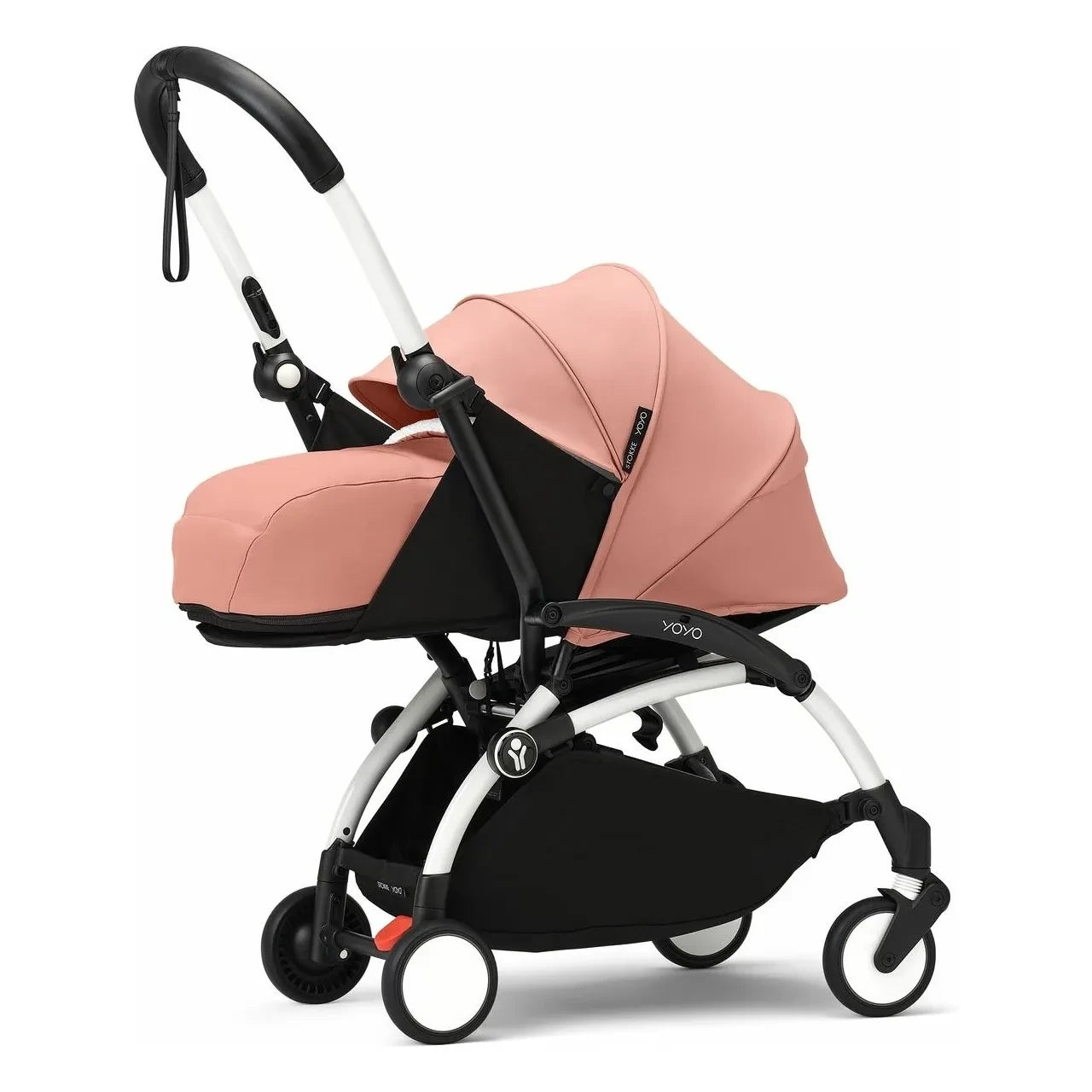 Stokke® - Cochecito de recién nacido YOYO³ 0+ Armazón blanco | Ginger