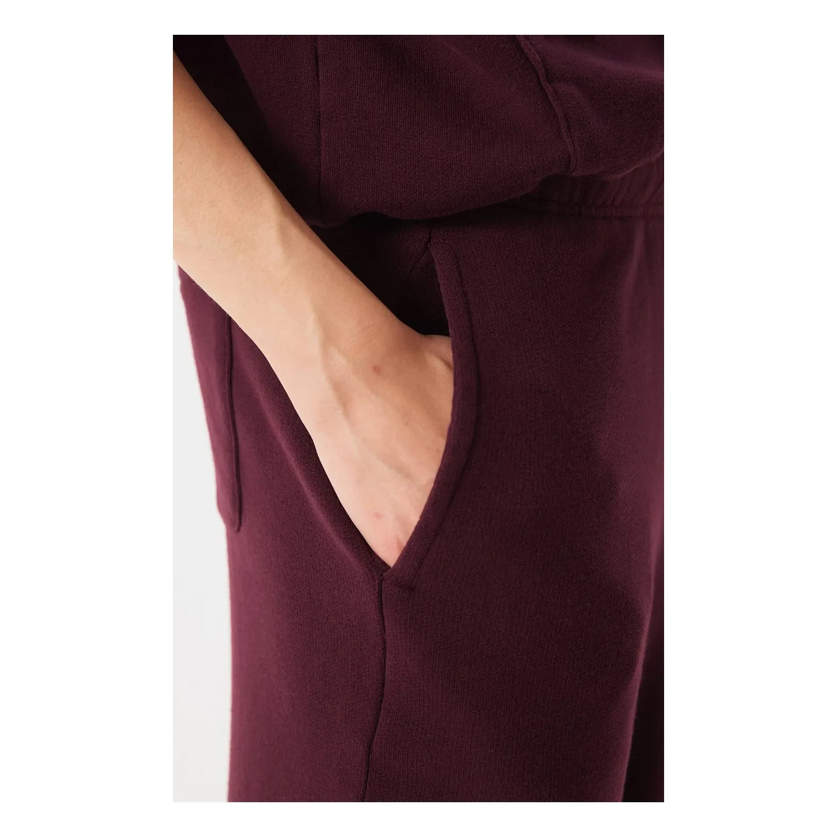 American Vintage - Pantalón jogger de algodón Atubay | Lie de vin