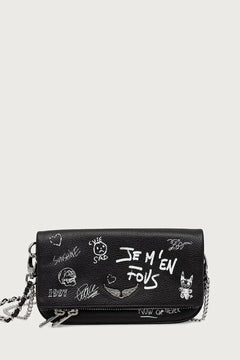 Bolso bandolera de piel para mujer