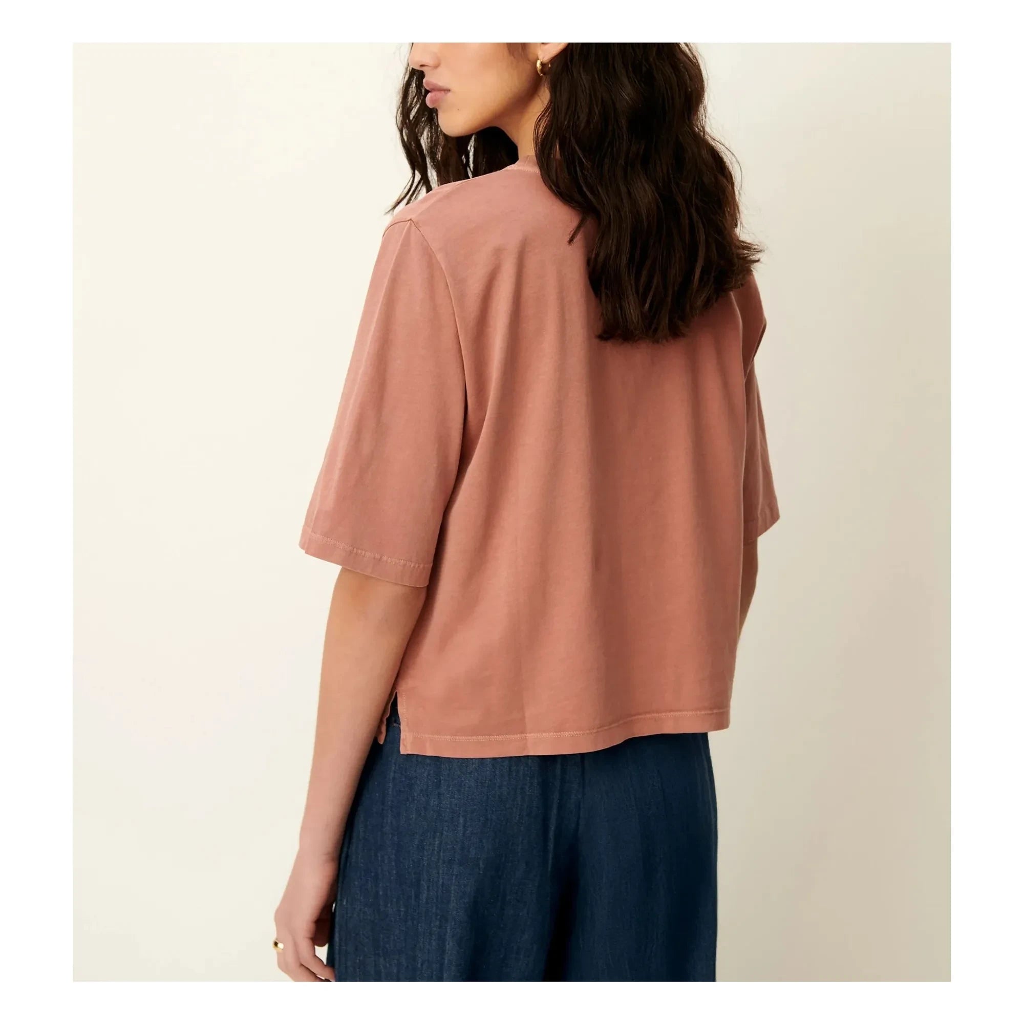 Sessùn - Camiseta Sergio de Algodón | Terracota