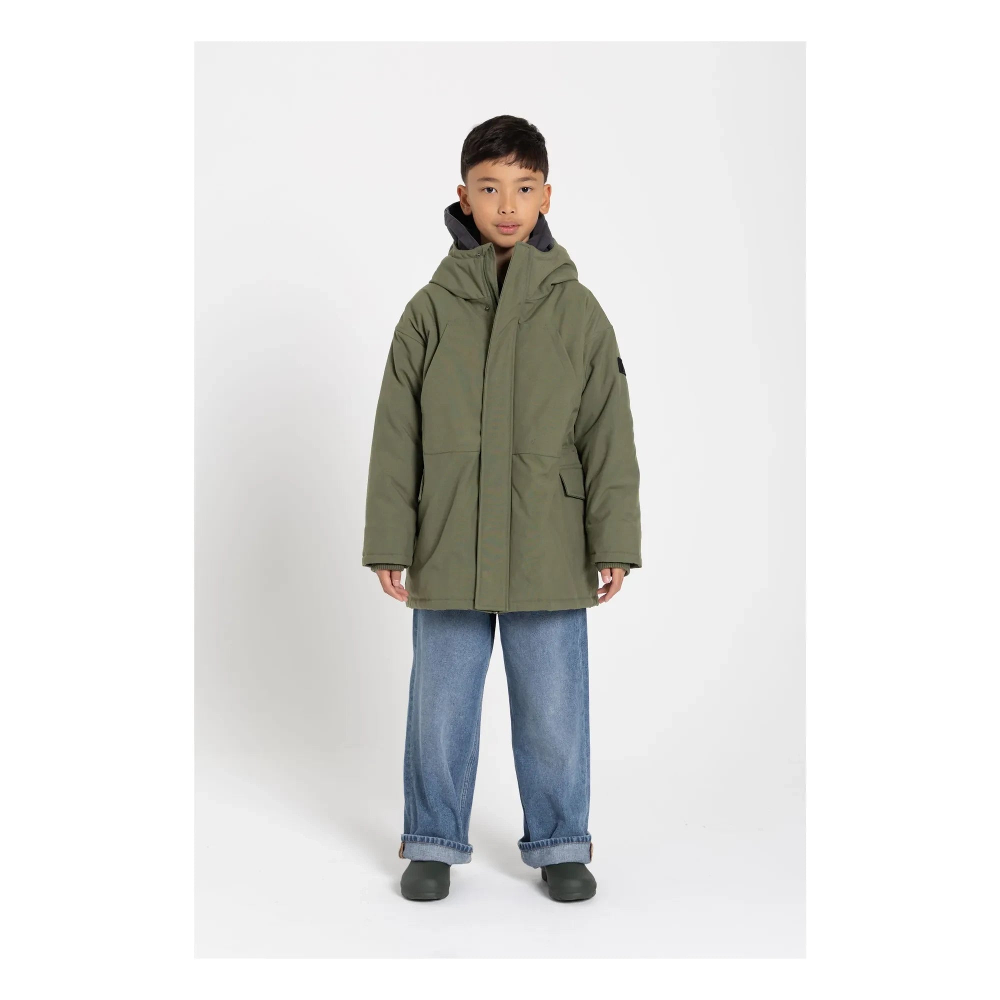 Finger in the nose - Parka forrada guateada Oden | Caqui
