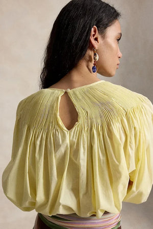 Blusa de algodón para mujer Polo Ralph Lauren