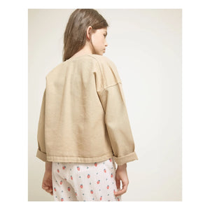 Búho - Pantalón de algodón orgánico Çilek | Crema