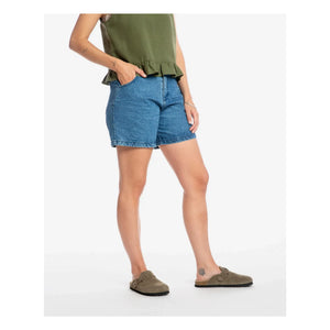 Matona - Pantalones cortos de algodón orgánico vaquero | Azul