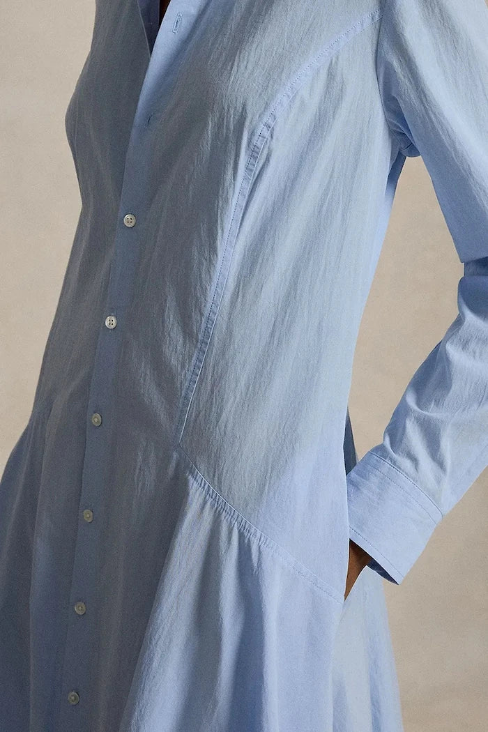 Vestido camisero de algodón Polo Ralph Lauren