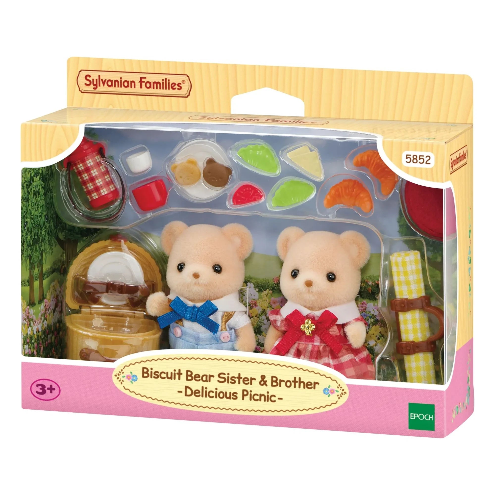 Sylvanian Families - Osos Cookie de picnic gourmet