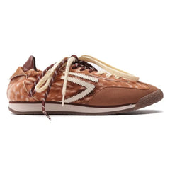 PURAAI - Panther Vegan Pony Sneakers | Kahverengi