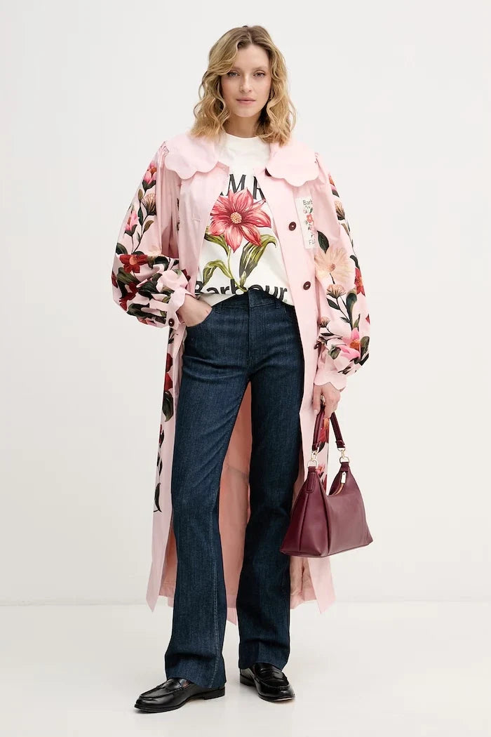 Abrigo Barbour x Farm Rio para mujer