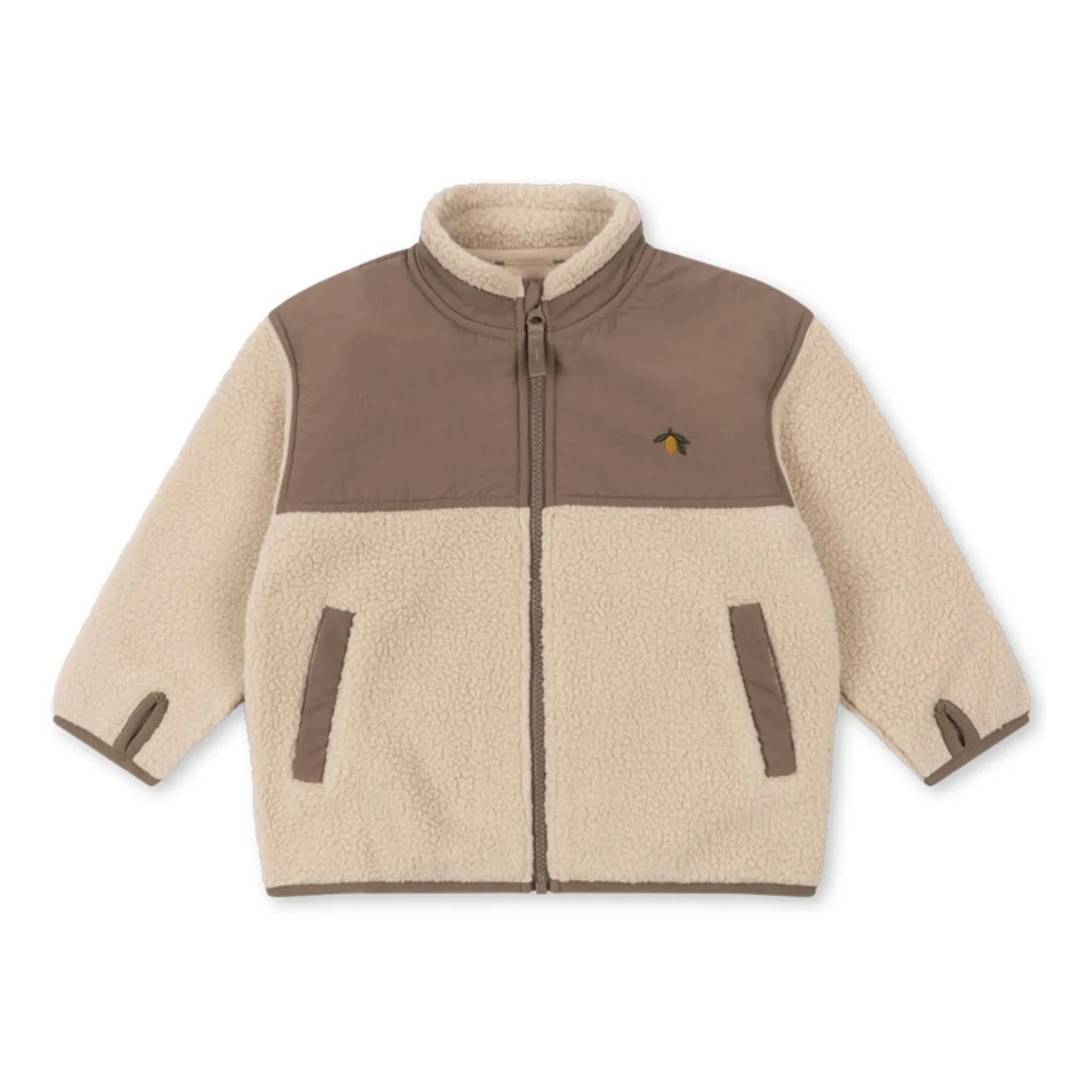 Konges Sløjd - Chaqueta Sherpa de Fibra Reciclada Flynn | Beige