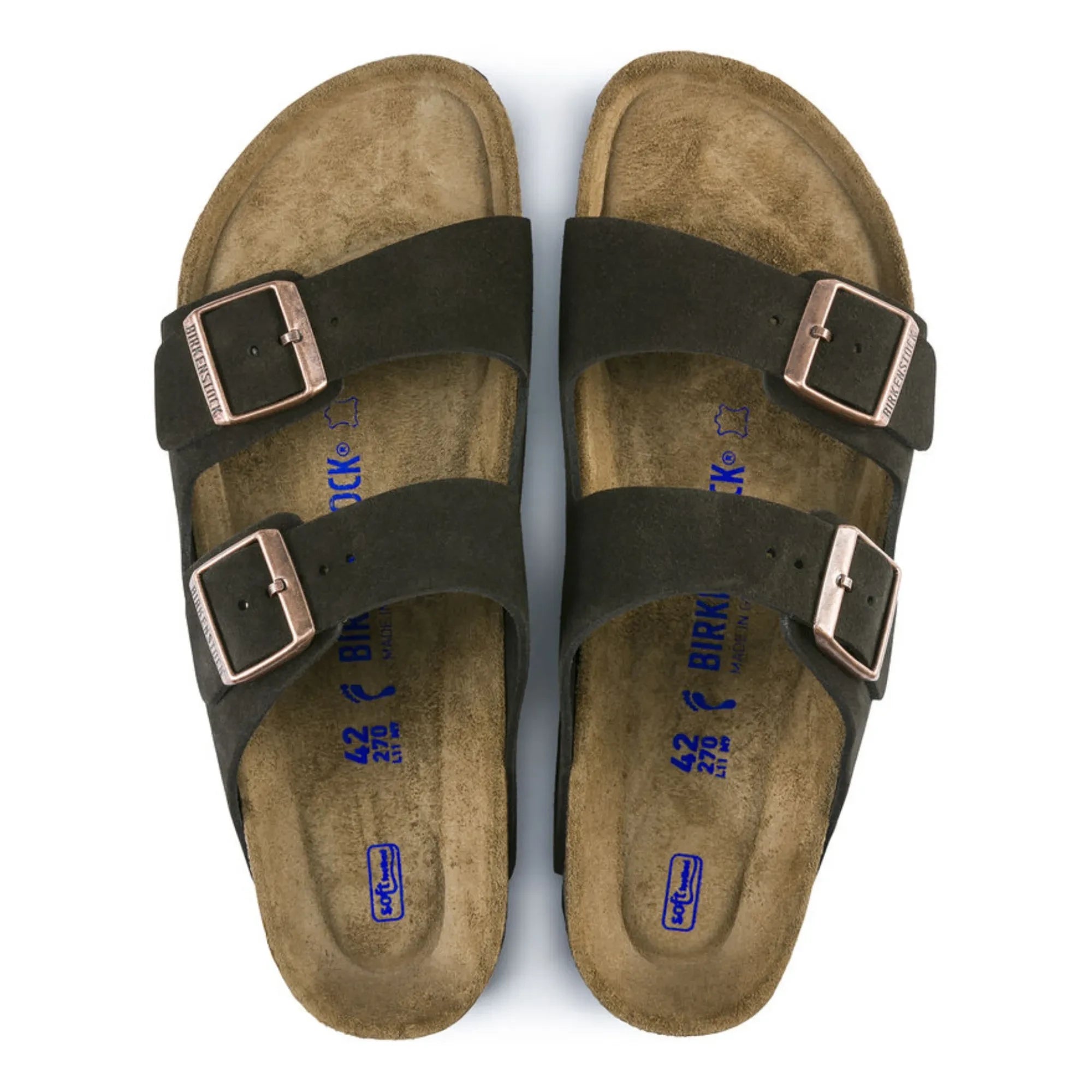 BIRKENSTOCK - Colección de Adultos Sandalias Arizona de Ante | Marrón