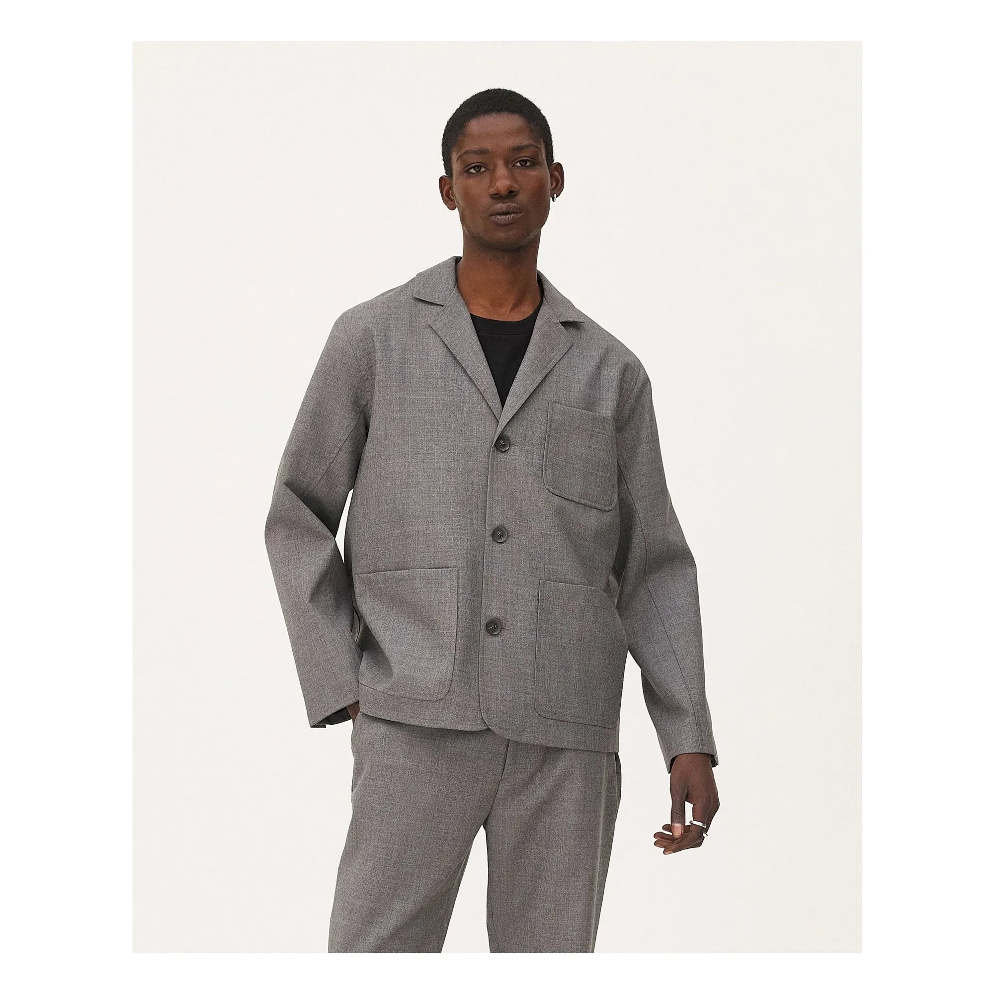 Noyoco - Chaqueta Nairo Laine | Gris oscuro