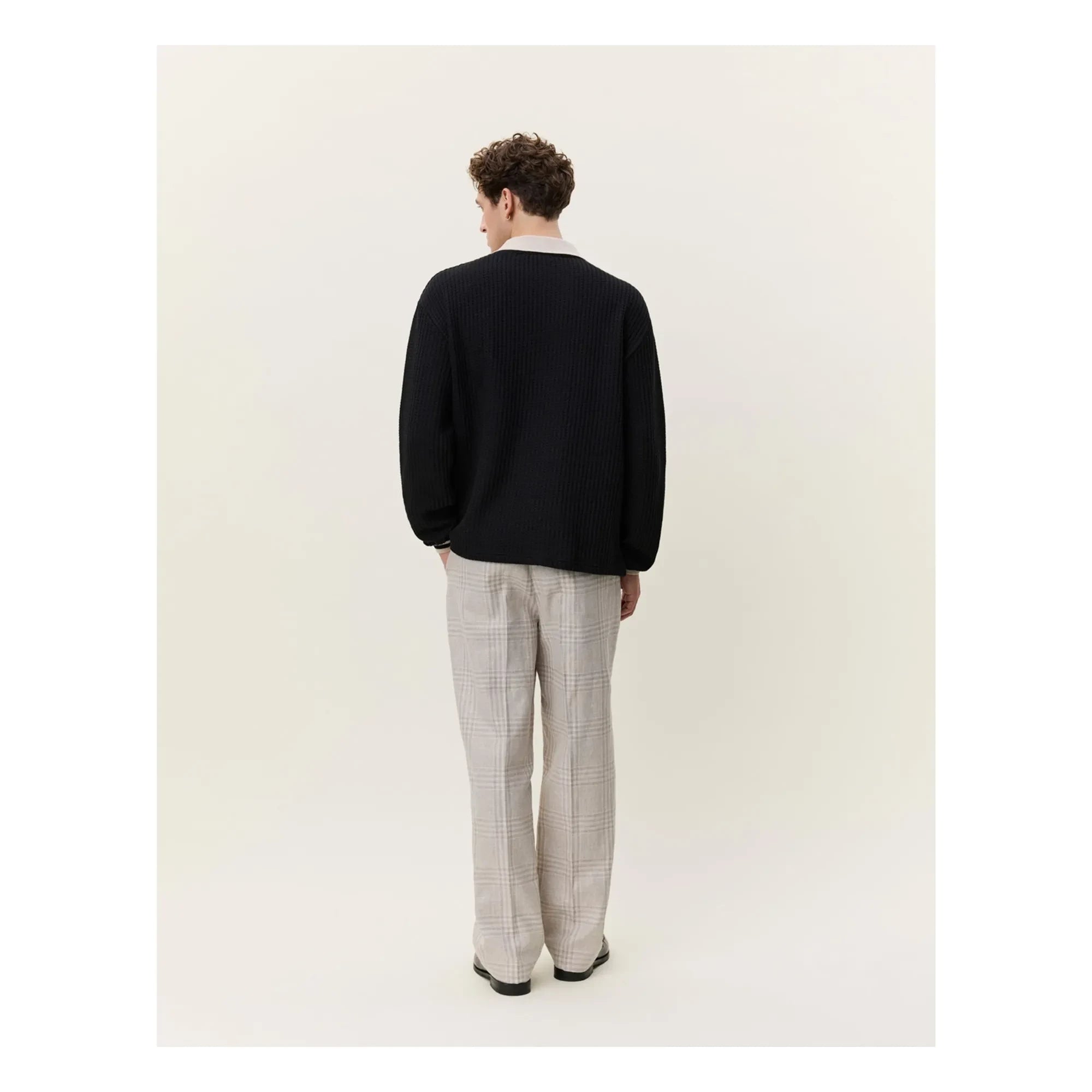Les Deux - Polo Waffle Football | Negro