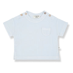 1+ in the family - Camiseta Delion Waffle | Azul claro
