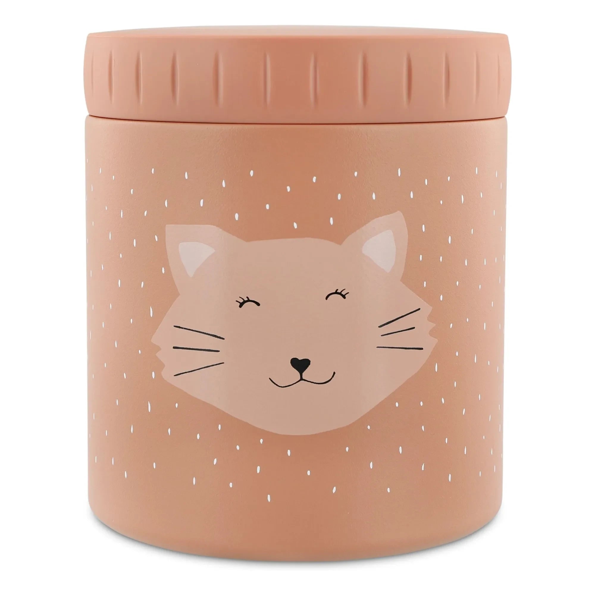 Trixie - Termo para snack de 500 ml Sra. Gato | Rosa