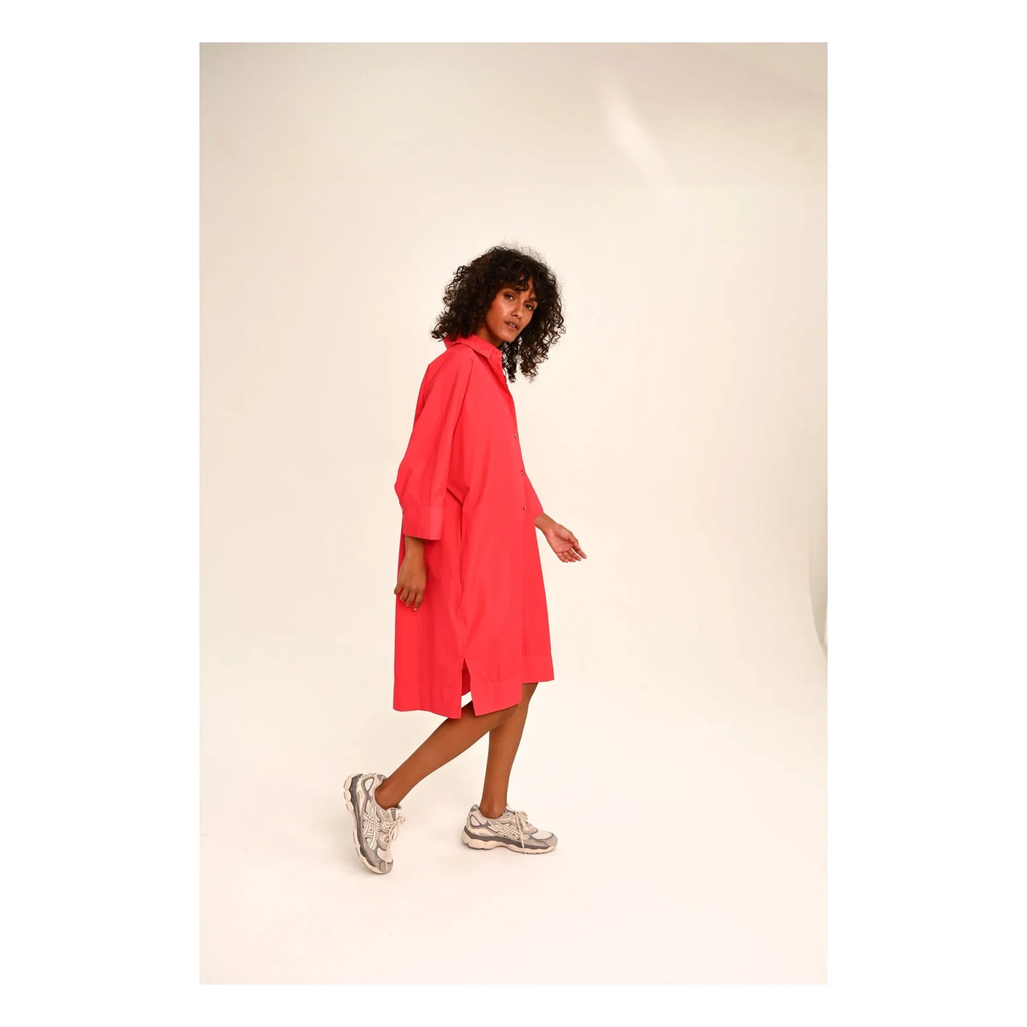 Sacrécoeur - Vestido Giulietta Popeline | Rojo