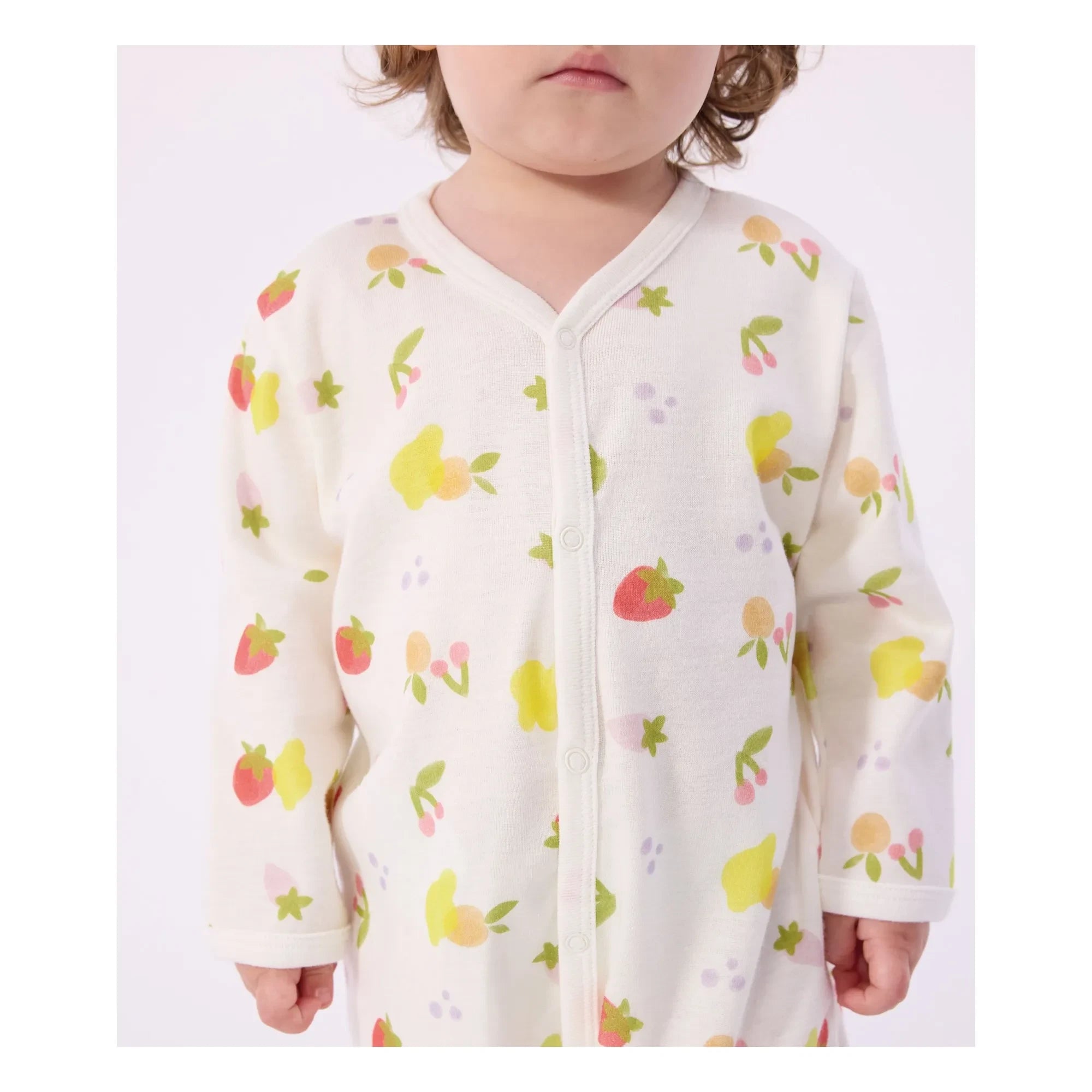 Petit Bateau - Pijama Fruits | Crudo