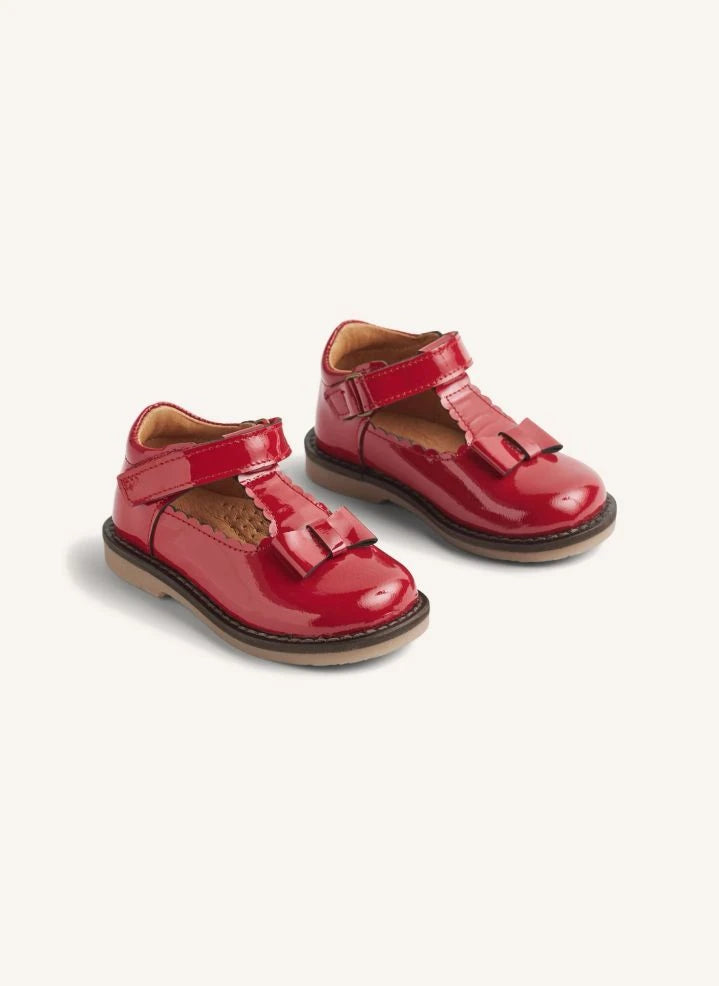 Wheat - Sandalias Mary Jane de piel Lucia | Rojo