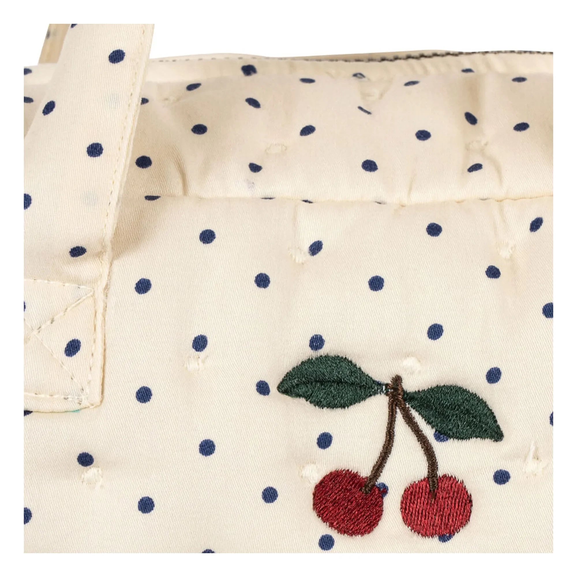 Konges Sløjd - Bolsa de cambio de muñeca Estate Dot | Blanco
