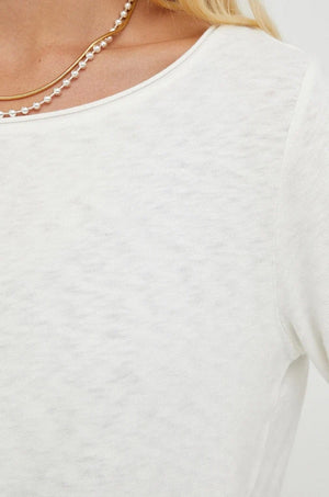 Marc O'Polo Blusa de algodón de manga larga para mujer DENIM