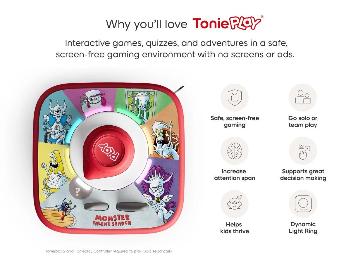 Tonies - Búsqueda de Talentos de Monstruos en Inglés - Tonieplay
