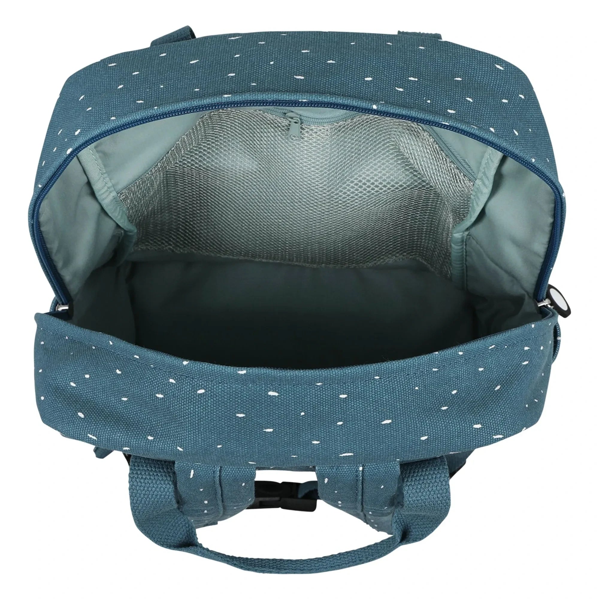 Trixie - Mochila Grande Sr. Triceratops | Gris azulado