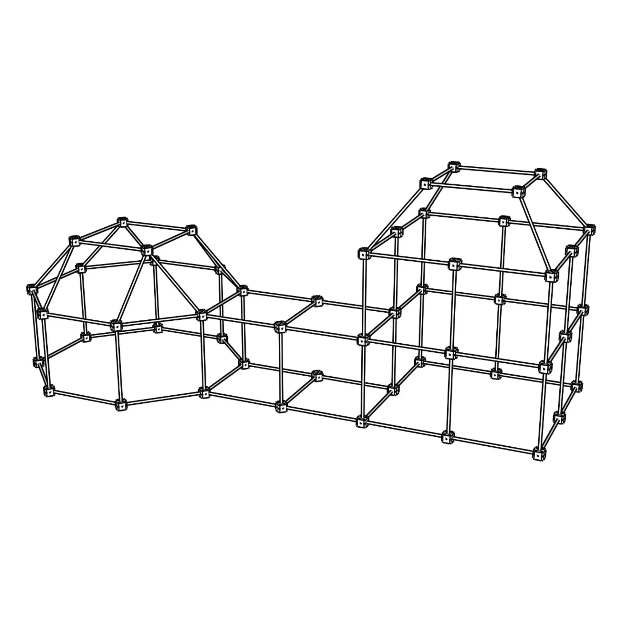 Sarbakane - Construcción de cabañas con el paquete Grizzly - 155 piezas