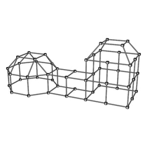 Sarbakane - Construcción de cabañas con el paquete Grizzly - 155 piezas