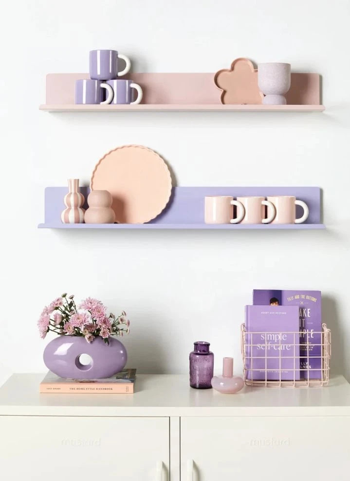 Mustard Made - Estante de Metal Ledge | Blush