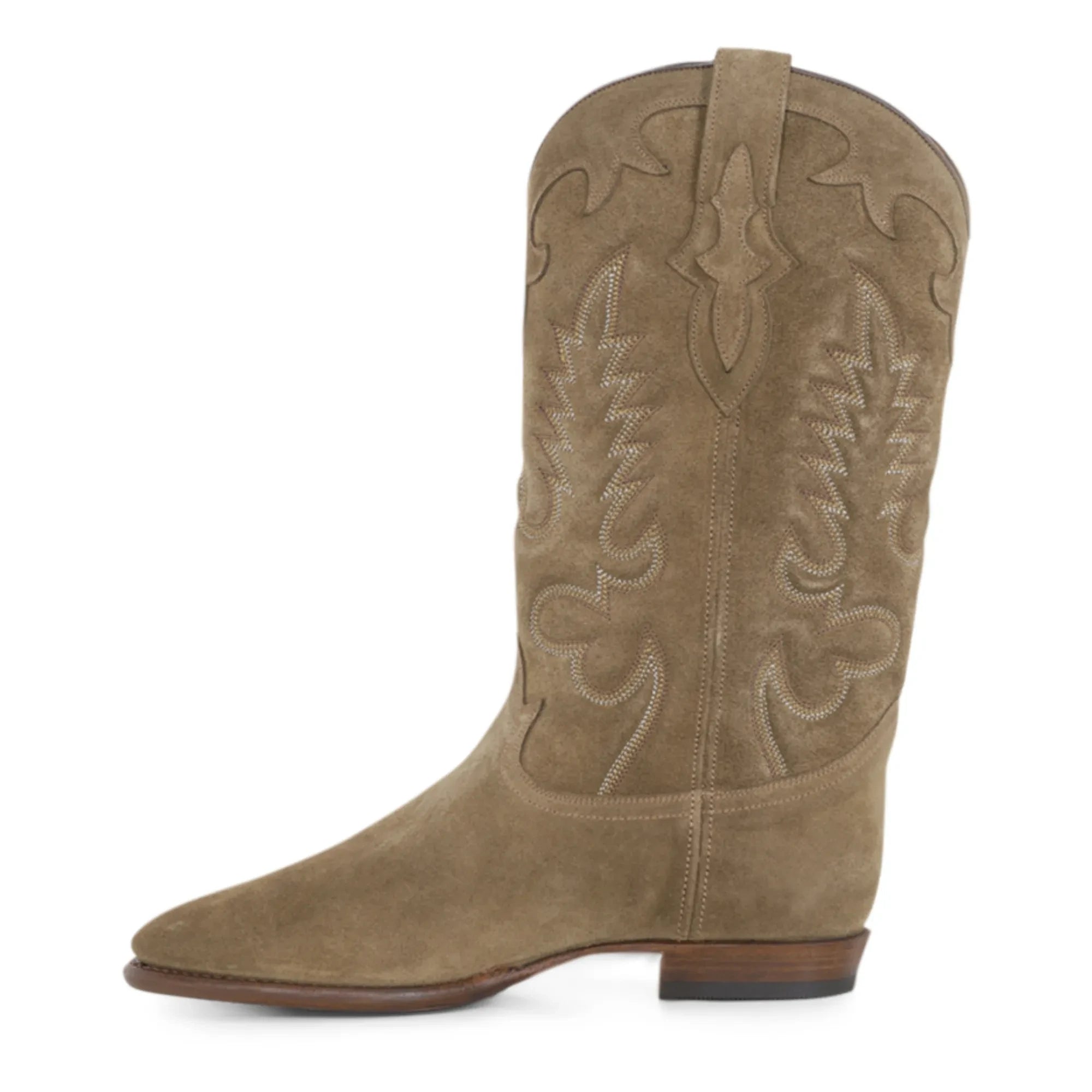 Shiloh Heritage - Botines de gamuza medianoche | Beige