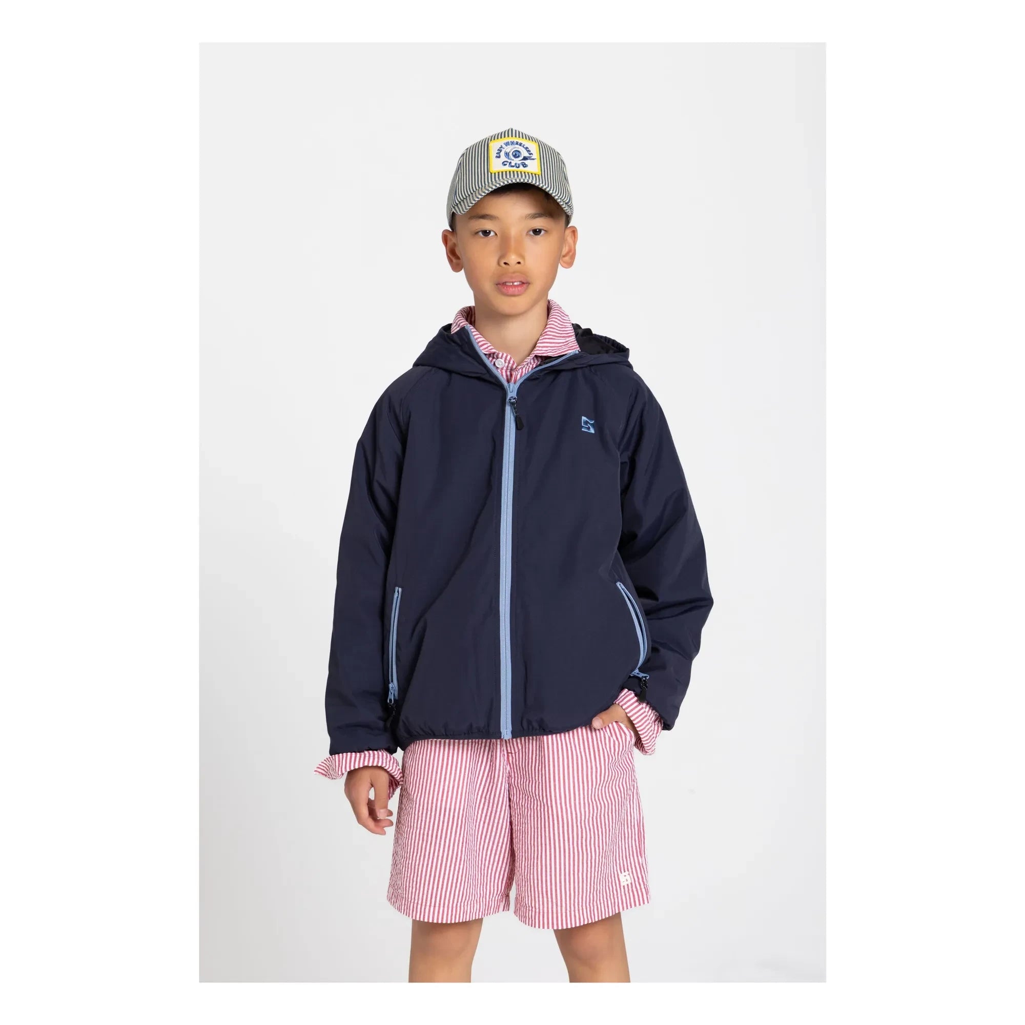 Smallable Kid - Chaqueta Hardy repelente al agua | Azul noche