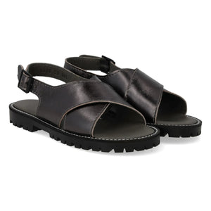 Angulus - Sandalias de tiras cruzadas | Negro