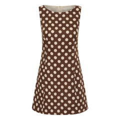 Faithfull the Brand - Vestido Lydie de lino y algodón | Chocolate