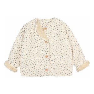 Búho - Chaqueta forrada de algodón orgánico | Crema