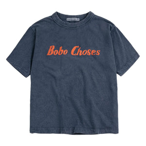 Bobo Choses - Bobo Choses Camiseta de Algodón Orgánico | Azul Marino