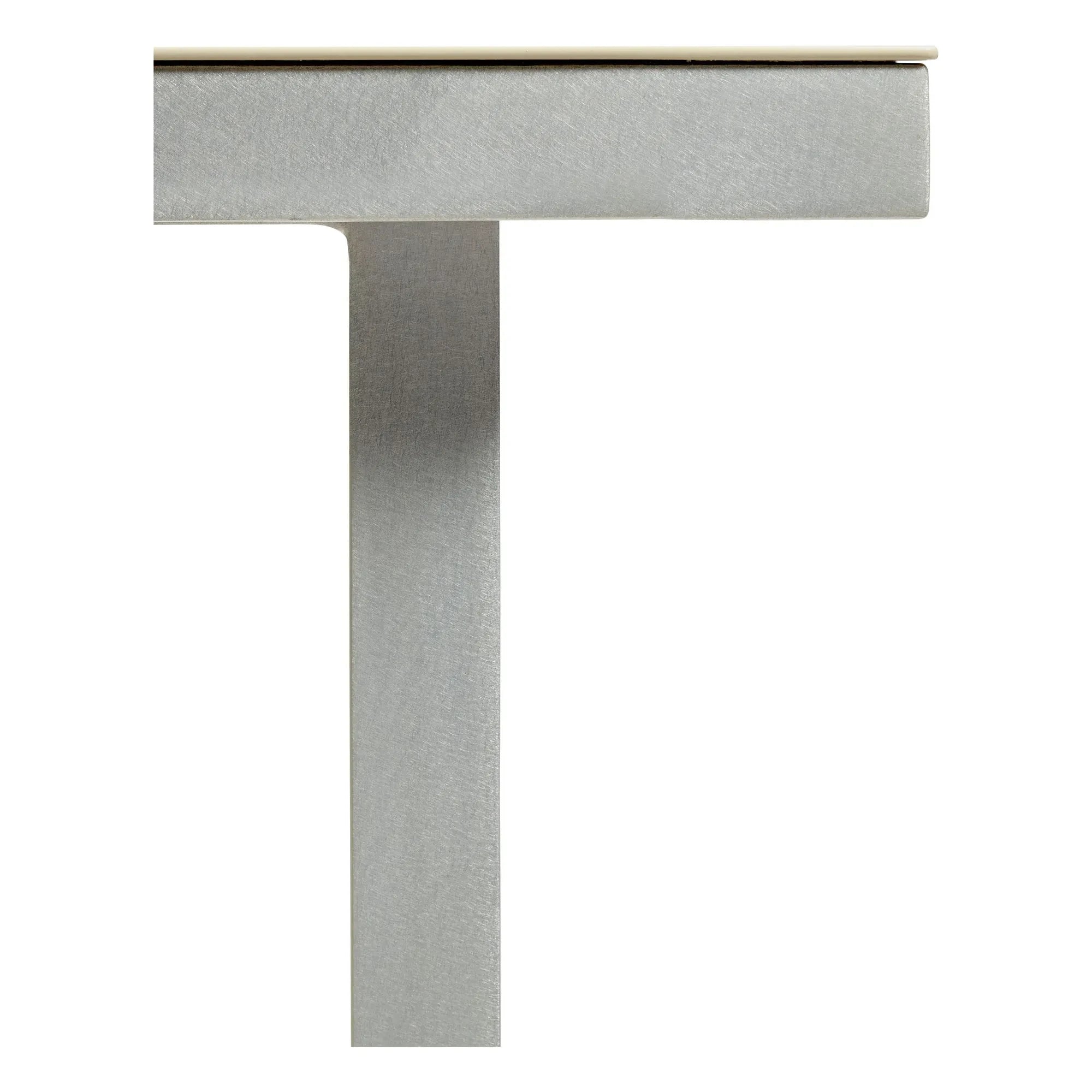 Valerie Objects - Mesa de comedor Alu, Muller Van Severen | Blanco