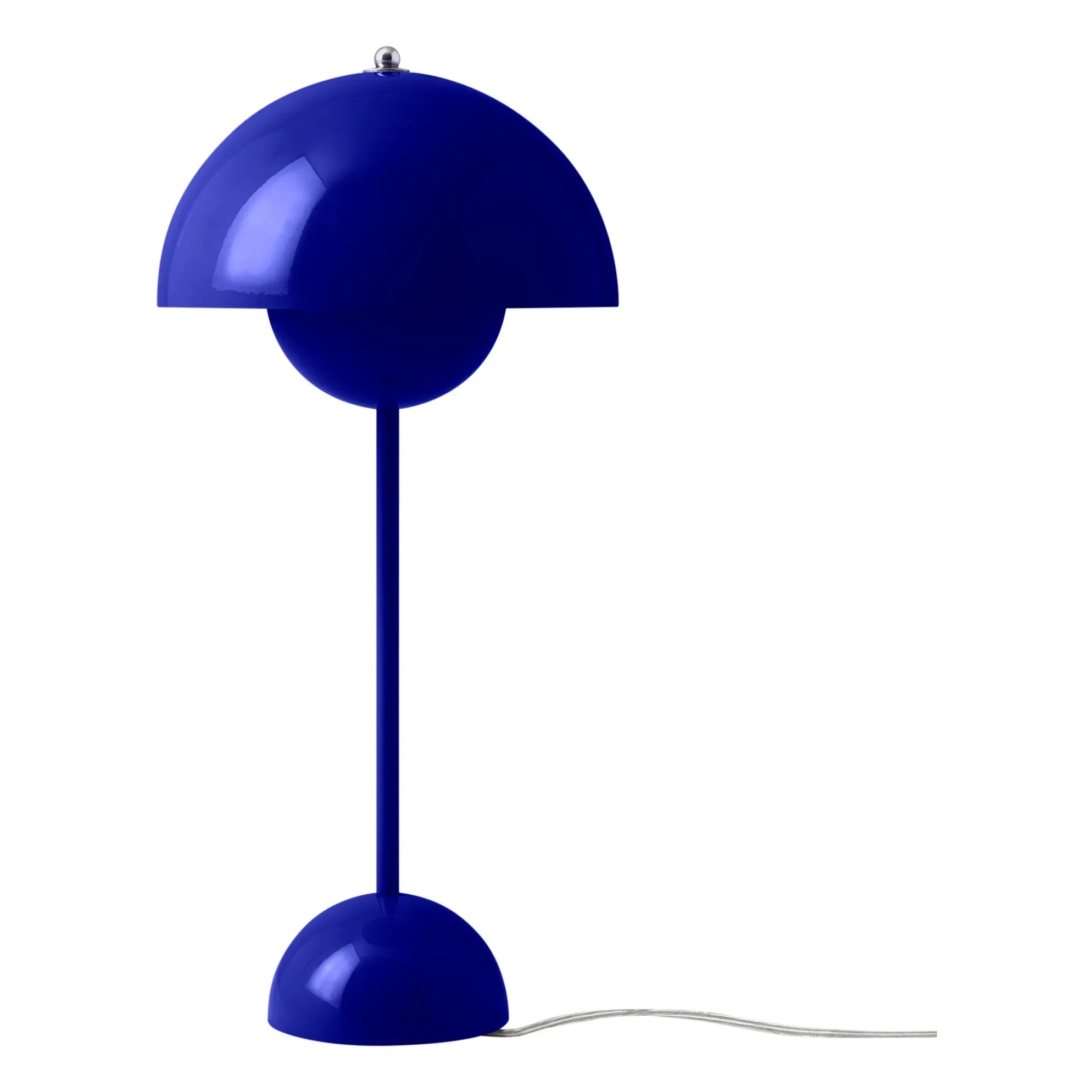 & Tradition - Lámpara de mesa Flowerpot VP3 - Verner Panton, 1969 | Azul