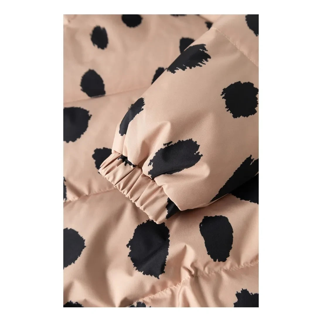 Liewood - Chaqueta acolchada Adelina con estampado de leopardo en fibras recicladas | Rosa claro