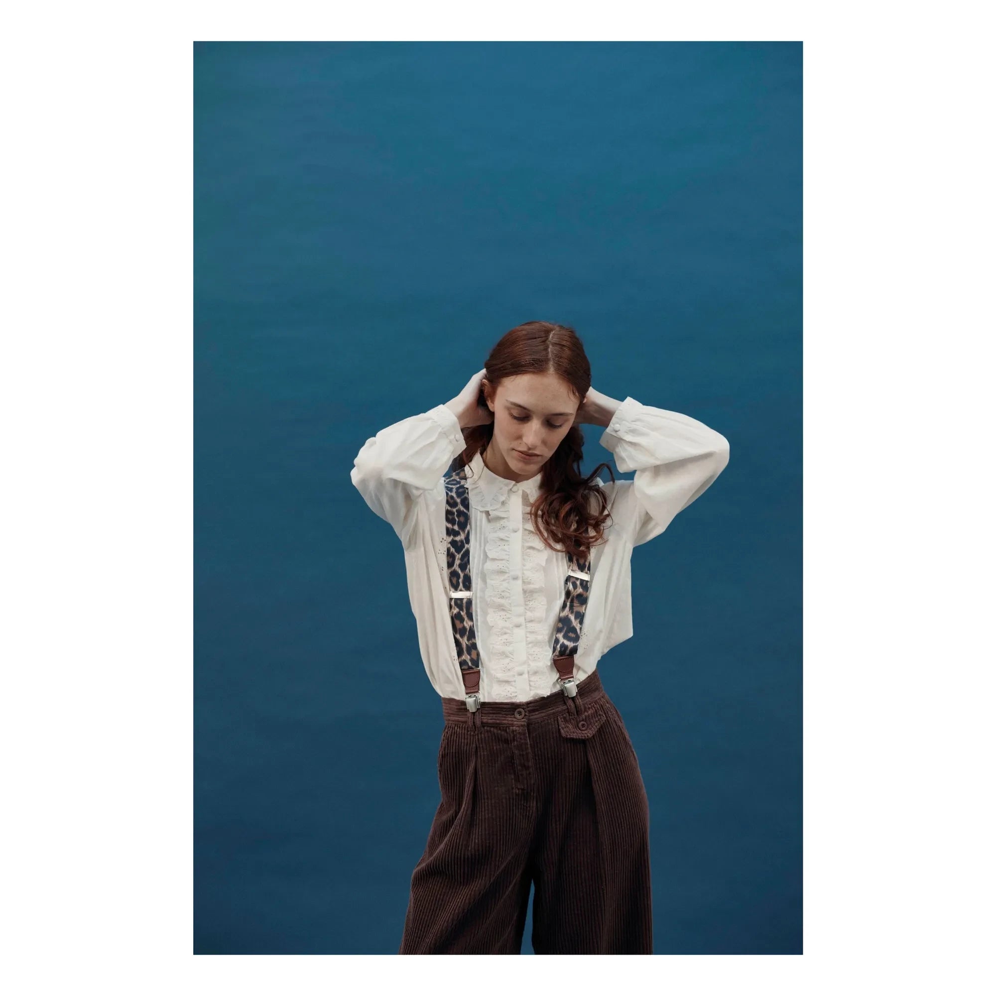 Emile et Ida - Blusa bordada Charline | Crudo