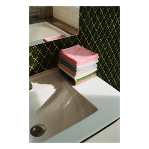Hay - Guante de baño Mono | Azul claro
