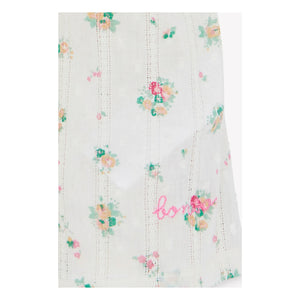 Bonton - Camisa con cuello Claudine Lorelei Bouquets | Crudo