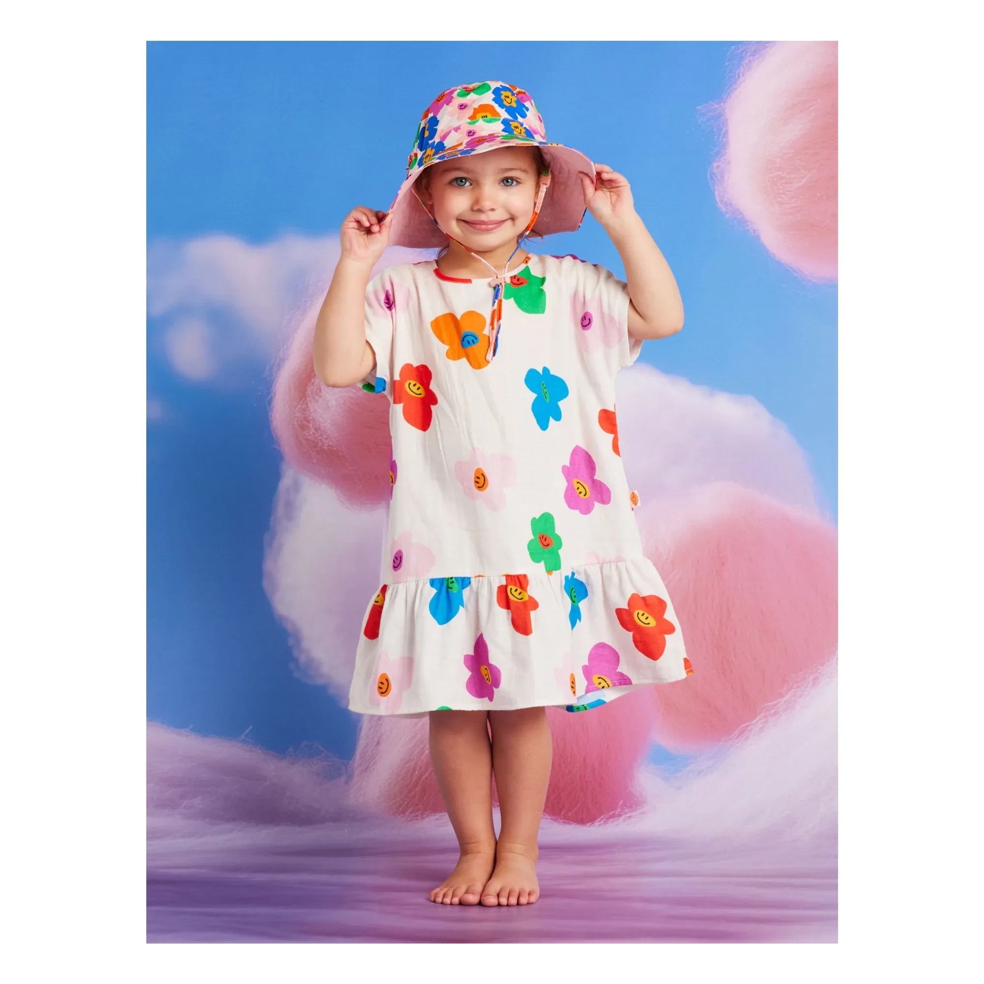 Halcyon Nights - Vestido floral | Marfil