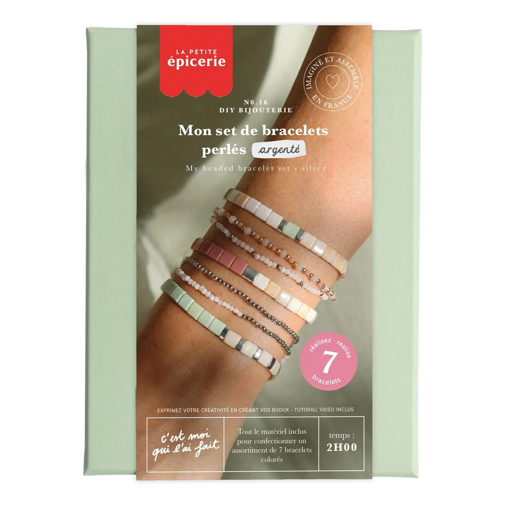 La Petite Épicerie - Kit de bricolaje - Mi juego de pulseras de cuentas