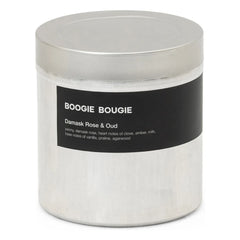 Boogie Bougie - Vela Rosa Damascena y Oud