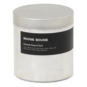 Boogie Bougie - Vela Rosa Damascena y Oud