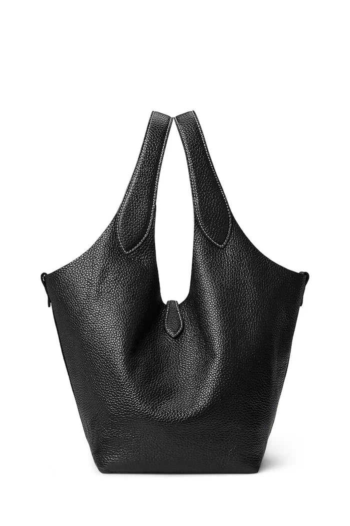 Bolso tote de cuero Polo Ralph Lauren