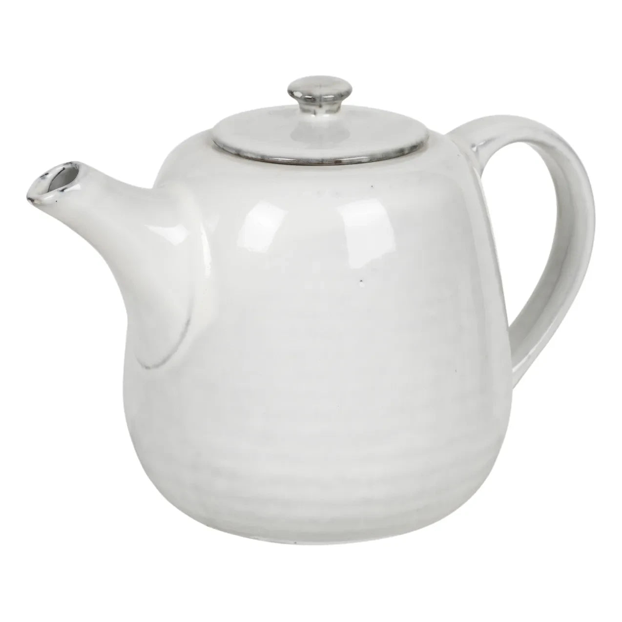 Broste Copenhagen - Tetera Nordic Sand de gres | Gris claro