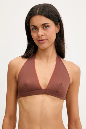 Top de bikini reversible Max Mara Beachwear ABAZIA para mujer